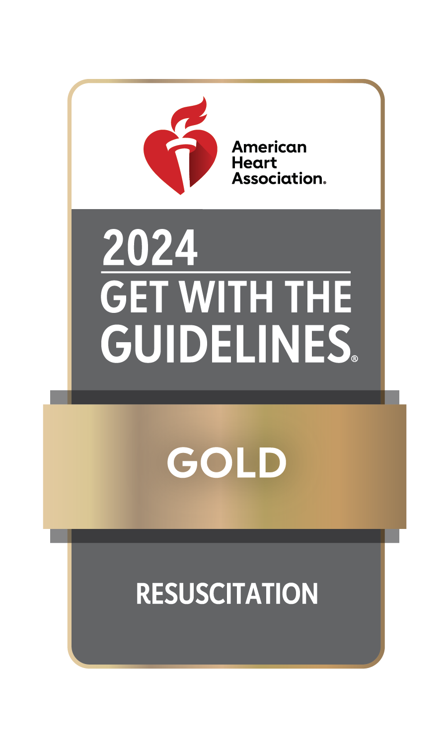 American Heart Association Gold Award