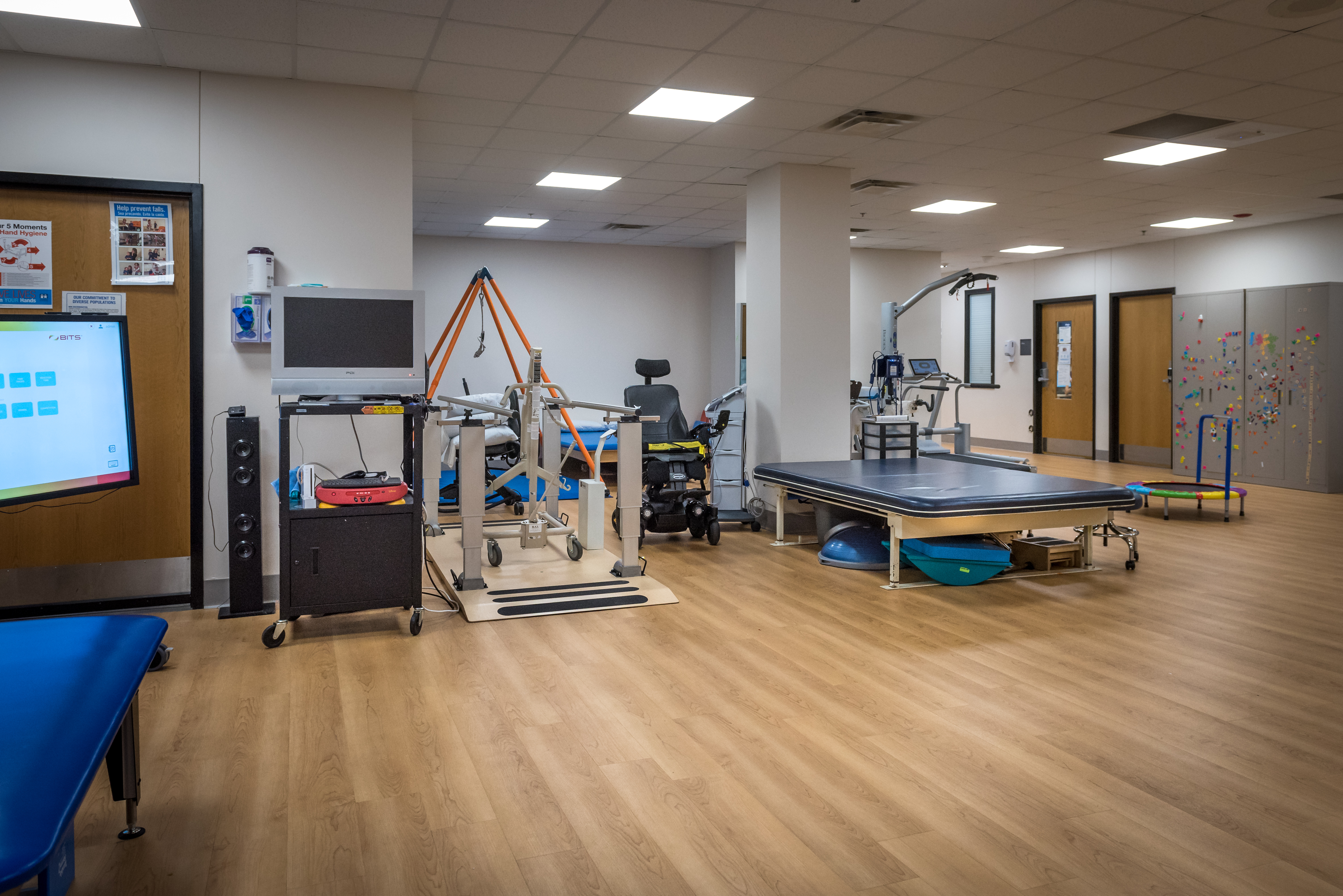 Physical Therapy Room - Outpatient Rehabilitation Center 