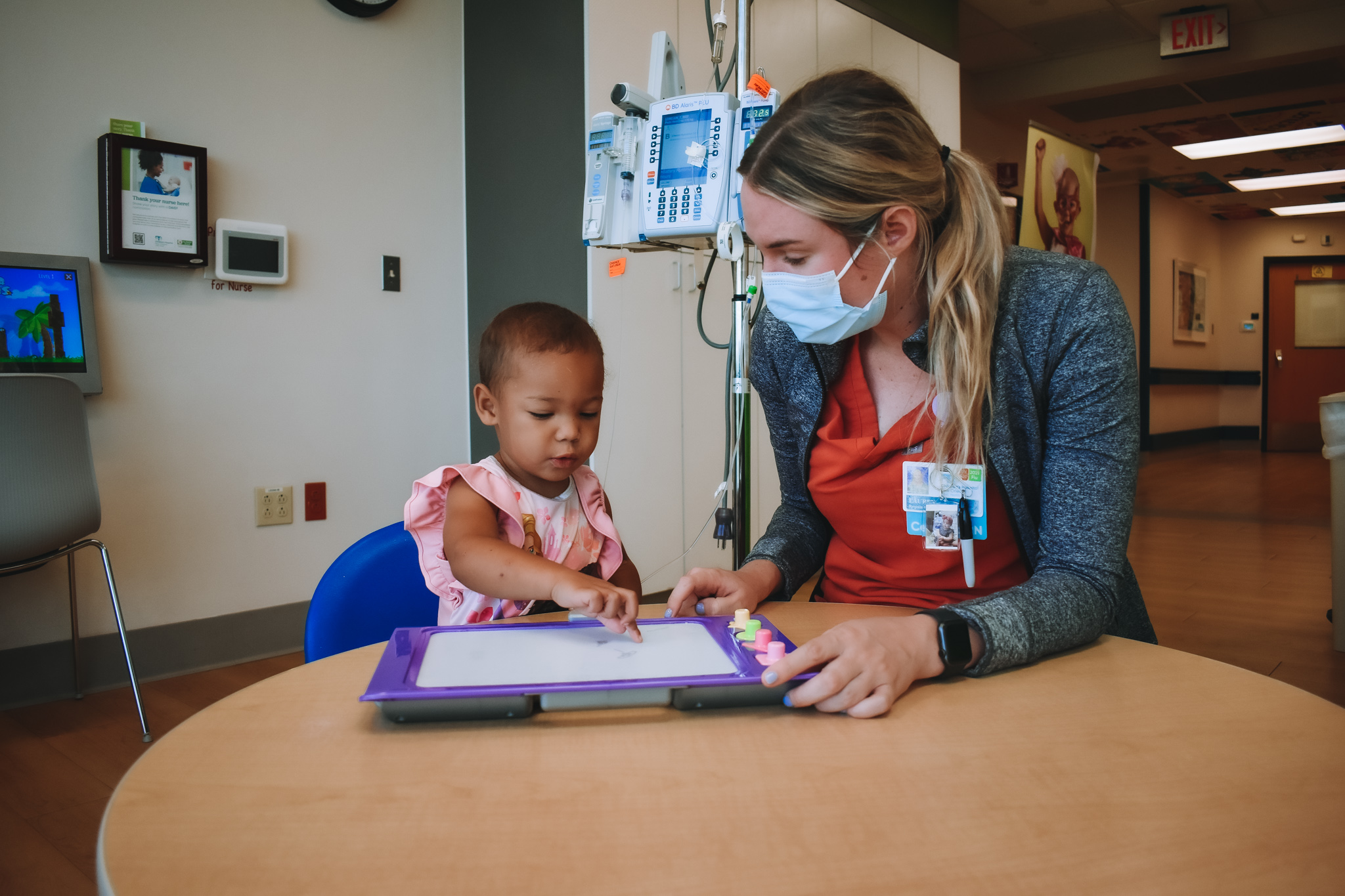 doctor with baby