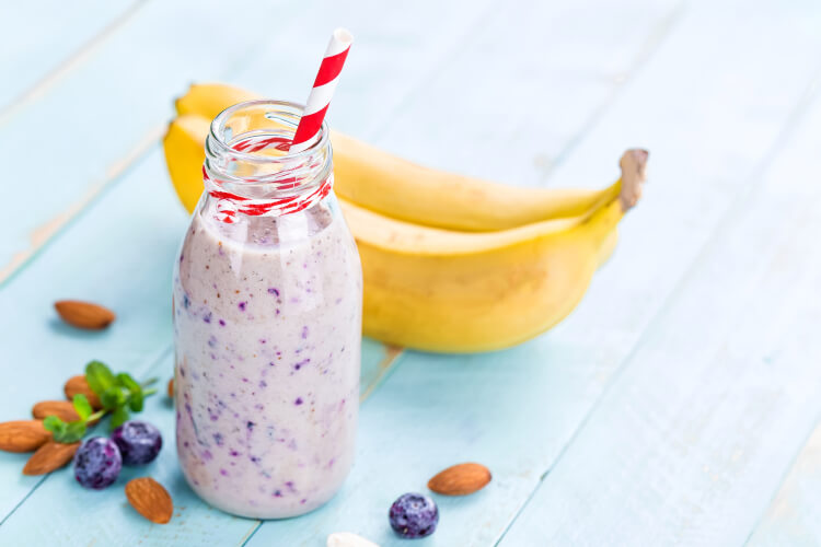 blueberry banana smoothie